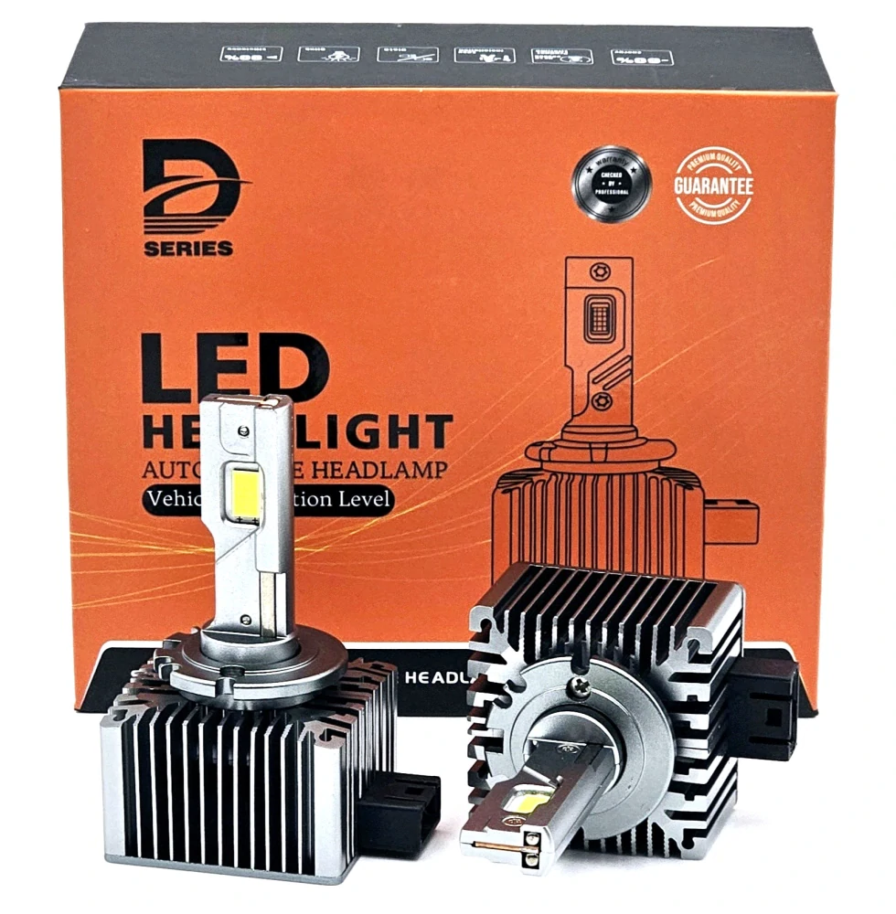 LED D1S 6000K autožárovky 60000lm 2x60W, 2ks