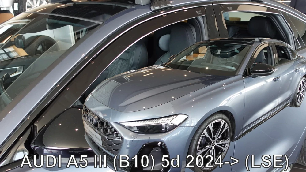 Ofuky oken Audi  A5 5D 24R (+zadní) ltb