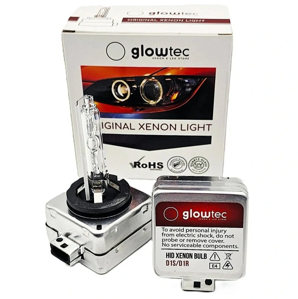 Xenonová výbojka Glowtec D1S 12000K k originálním světlometům, 1ks