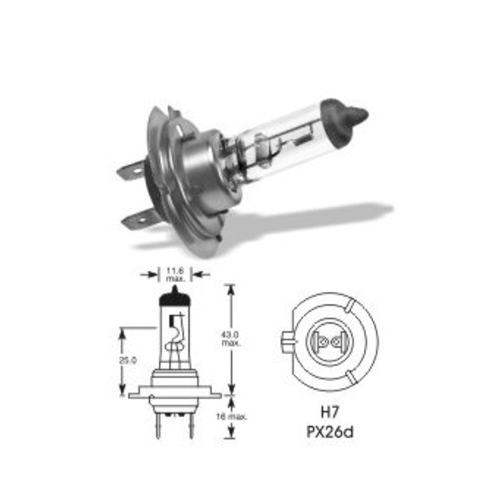 Autožárovky H7 OSRAM Cool Blue INTENSE NextGeneration 5000K +100%