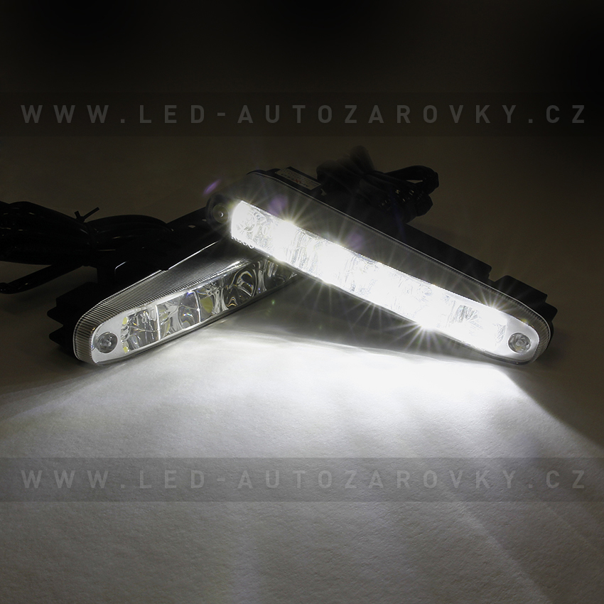 Diodová světla pro denní svícení 5 LED (5W), 83090