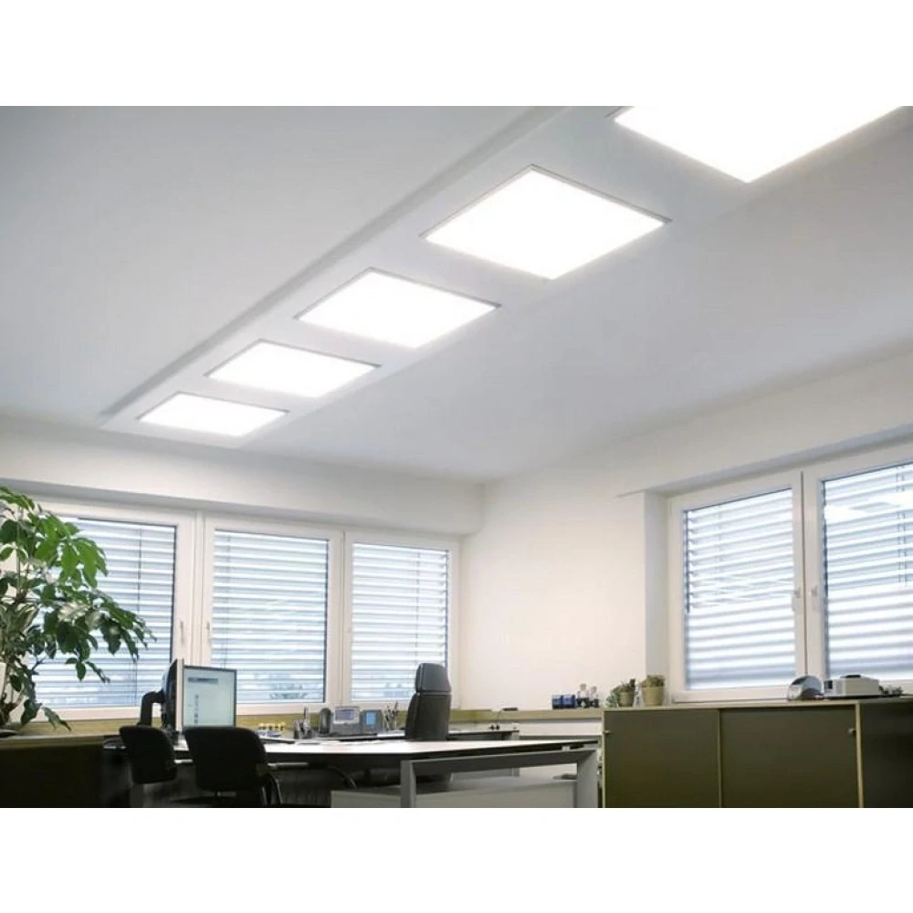 VÝPRODEJ - LED panel 60x60 cm 6000K studená bílá, bílý rámeček