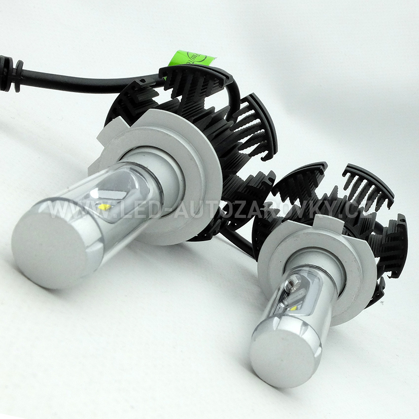 LED headlight H7 - F3-X3 7200lm 60w IP67 - 3000k / 6500k / 8000k