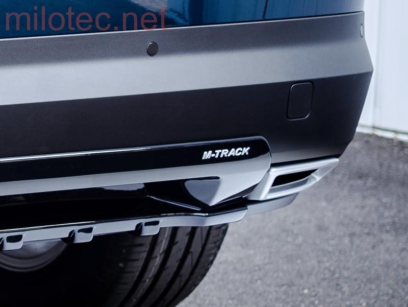 Difuzor zadního nárazníku, černý lesklý "klavírlak" - Škoda Kodiaq