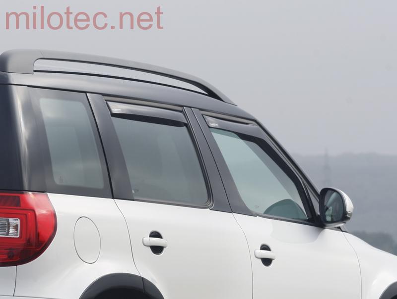 Větrné clony (ofuky), přední - Škoda Yeti