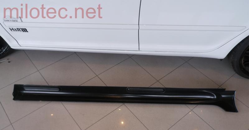 Rozšíření prahů, černá metalíza - Škoda Octavia II.