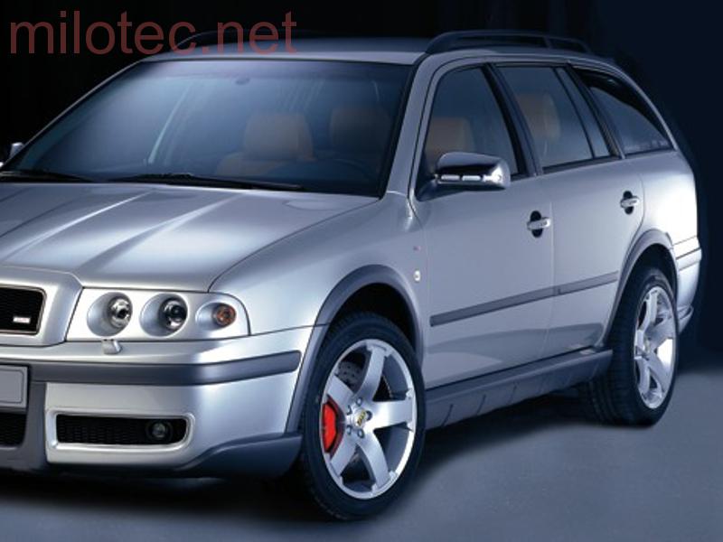 Lemy blatníků, černý rastr - Škoda Octavia I. Lim./Combi