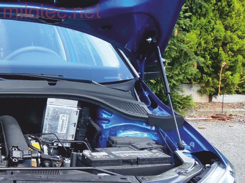 Plynové vzpěry kapoty motoru - Škoda Fabia III.