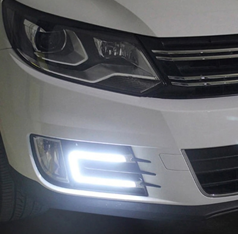 LED COB denní svícení, ultra bright 2x8W