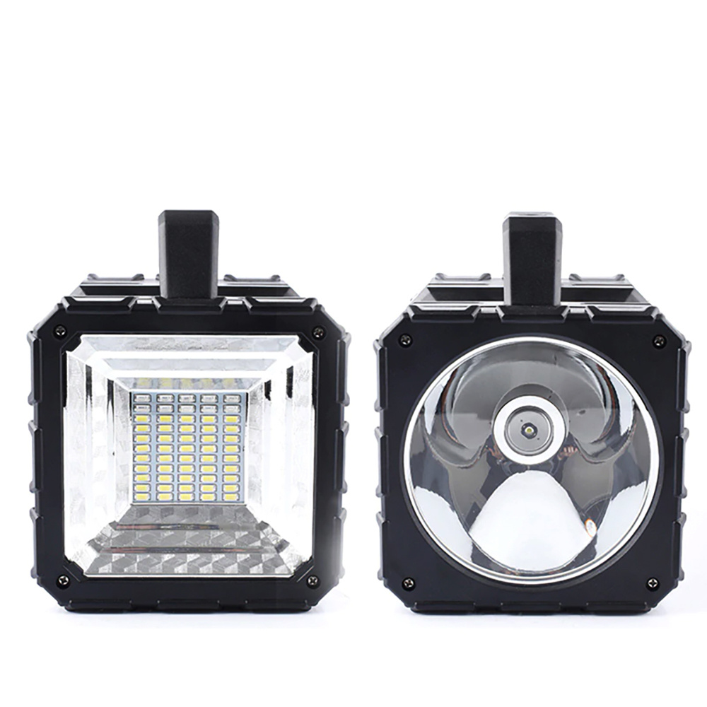 LED oboustranný světlomet - baterka s vestavěnou dobíjecí baterií, 1200lm, funkce powerbanky