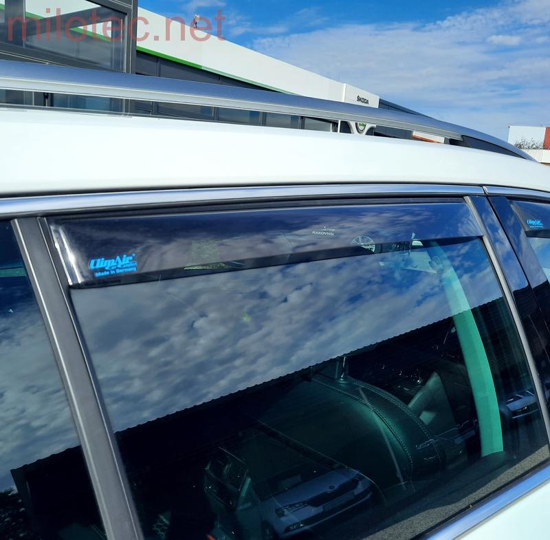 Větrné clony (ofuky), zadní - Škoda Enyaq od roku 2021
