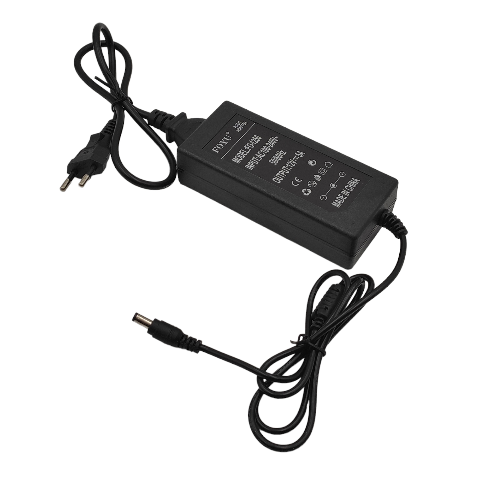 Napájecí zdroj zásuvkový, trafo 12V - 5A