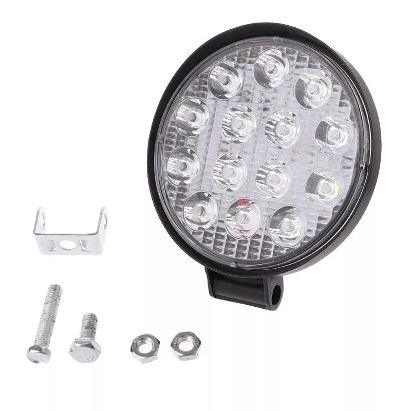 Pracovní světlo, offroad lampa 14 LED 48W 6000K, 1ks