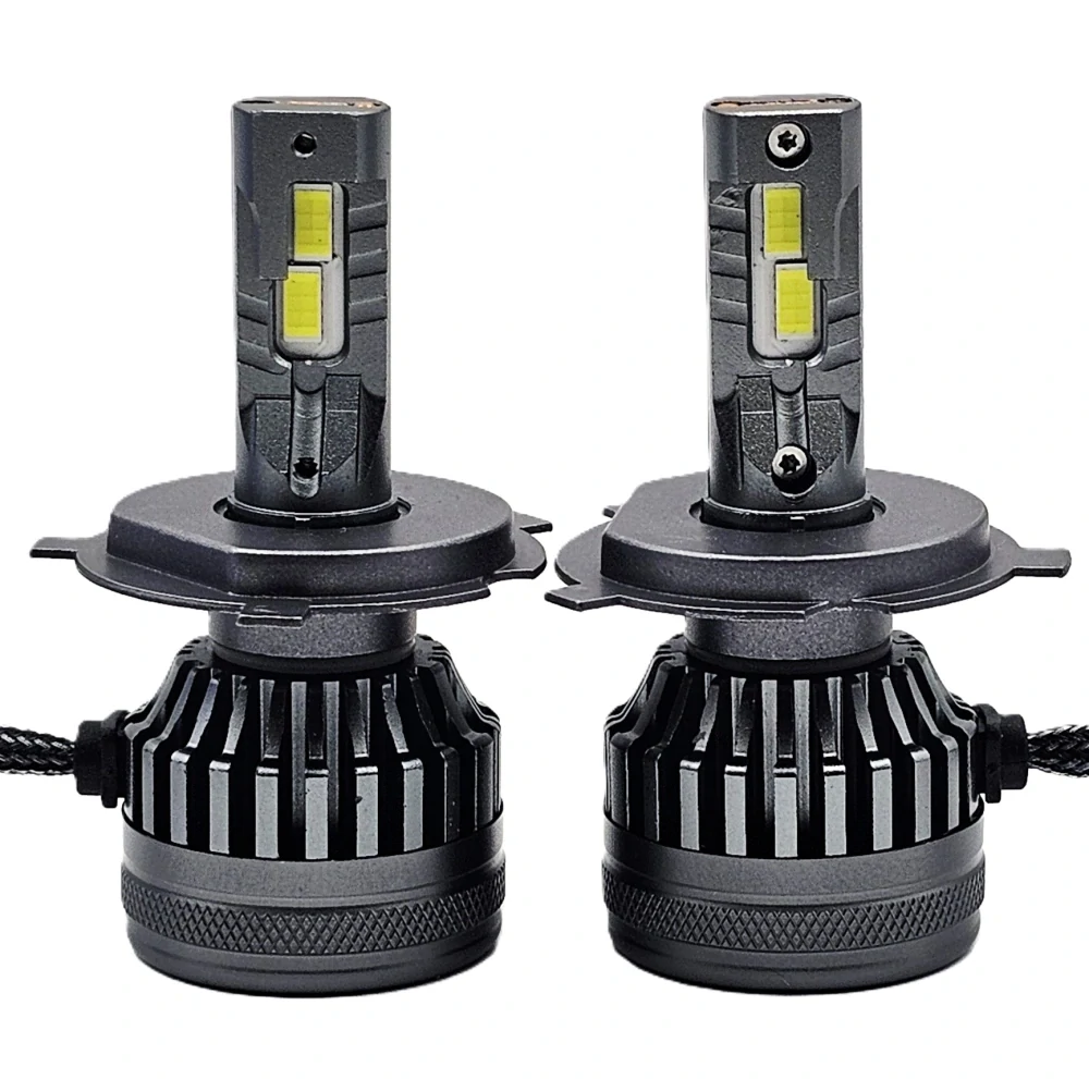 LED autožárovky H4 2x350W A7 PRO COB CANBUS 35000lm 6000K, TACPRO, sada 2ks
