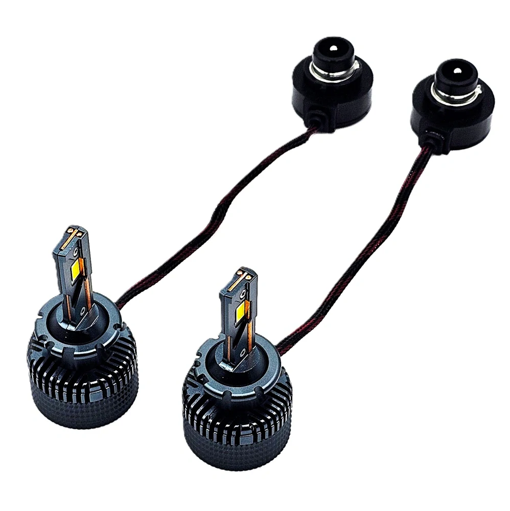 LED D4S a D4R 6000K autožárovky 2x60W, sada 2ks