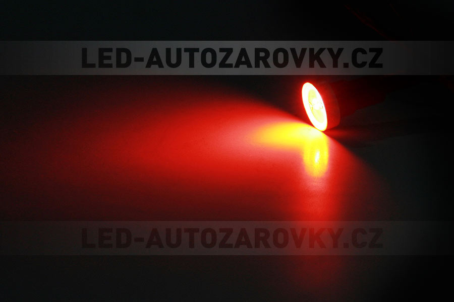 Osvětlení přístrojové desky POWER LED červená, T5/12V/1,2W, sada 2ks