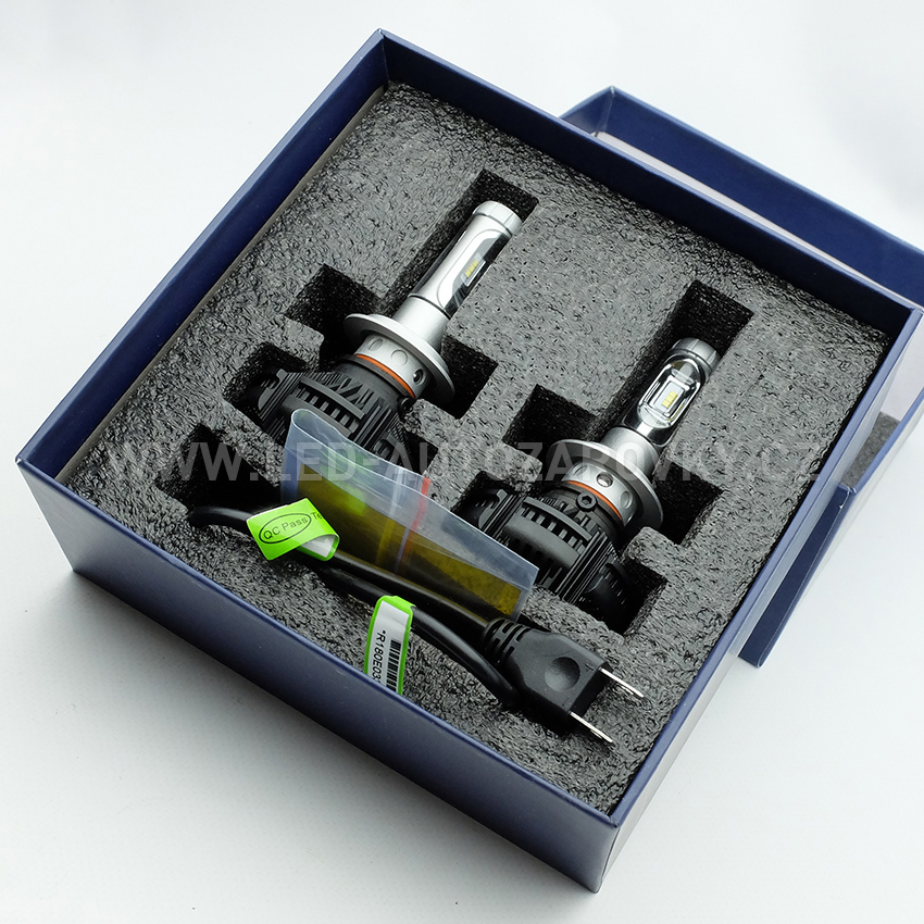 LED headlight H7 - F3-X3 7200lm 60w IP67 - 3000k / 6500k / 8000k