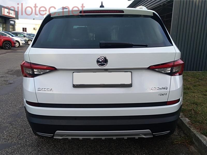 Lišta nad zadní SPZ, Alu Brush - Škoda Kodiaq