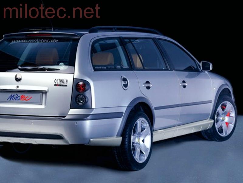 Lemy blatníků, černý rastr - Škoda Octavia I. Lim./Combi