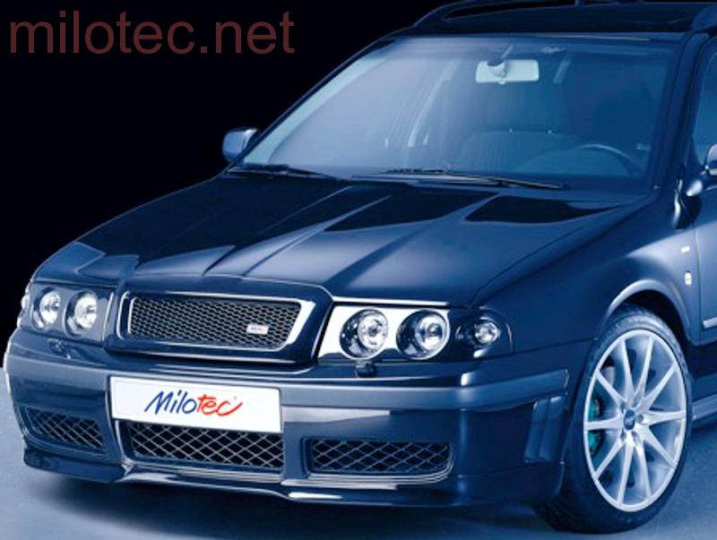 Sportovní maska s černou mřížkou - Škoda Octavia I. Facelift