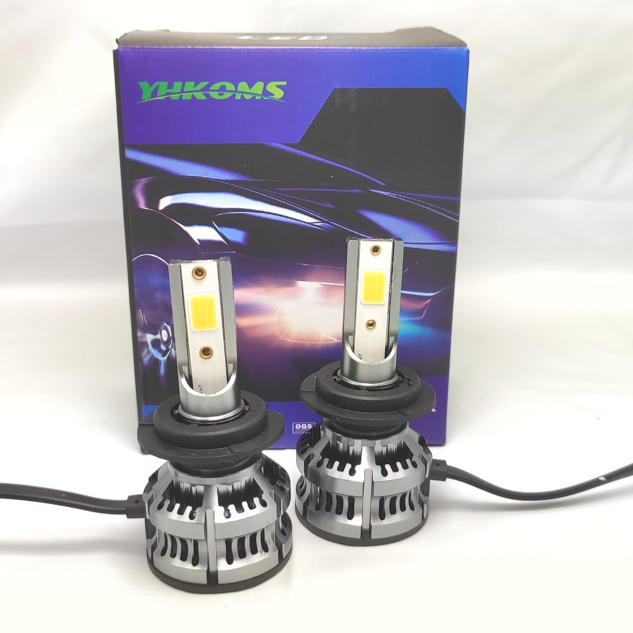 LED F2 Plus autožárovka H7 6500K 16000lm 2x40W 2xLED COB - sada 2ks