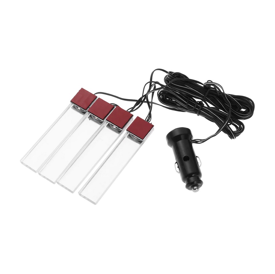 LED osvětlení do interiéru aut, barva modrá, 12V