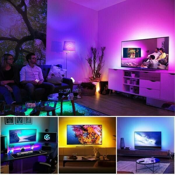 VÝPRODEJ - LED RGB 5m pásek za TV a PC, délka 5m