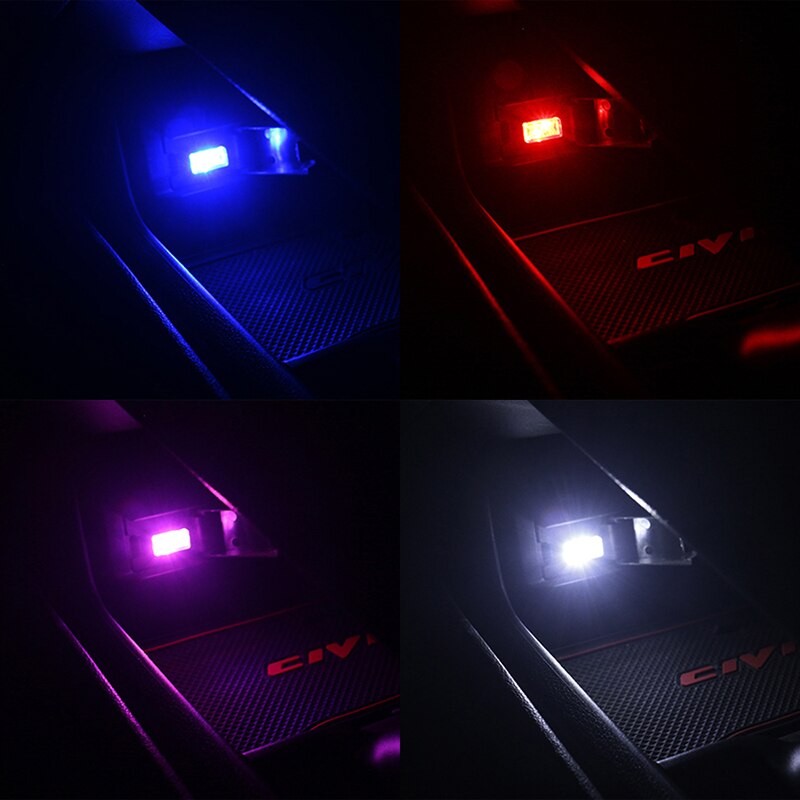 Mini USB LED světlo, barva červená