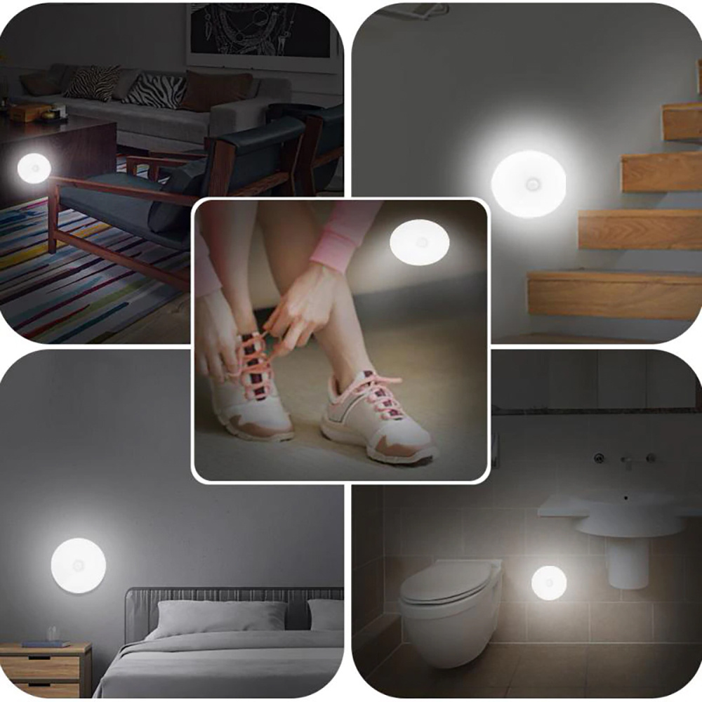 LED noční světlo se senzorem pohybu a soumraku