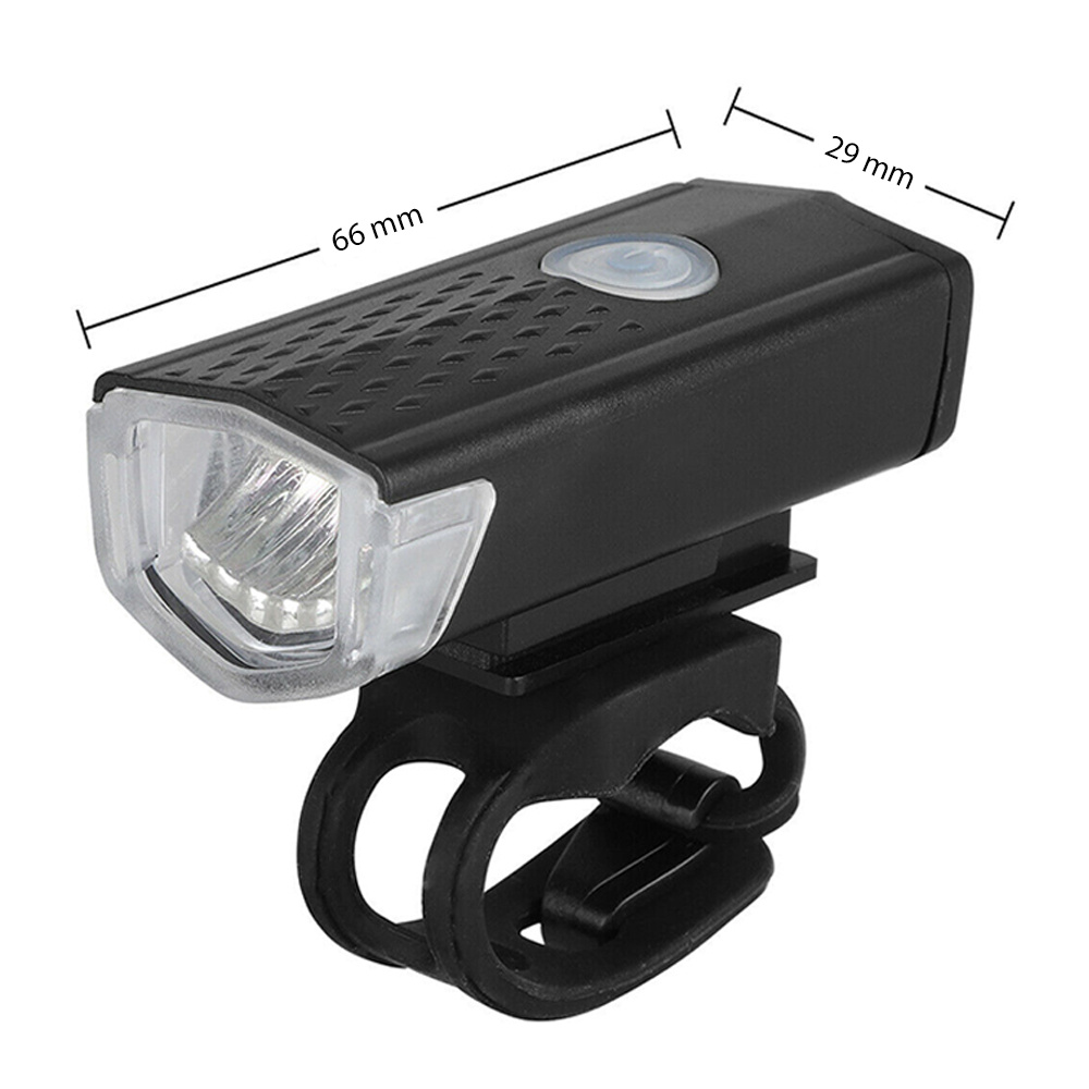 Přední světlo na kolo XME CREE 3W LED, 300lm, 3 světelné režimy, 800mAh baterie
