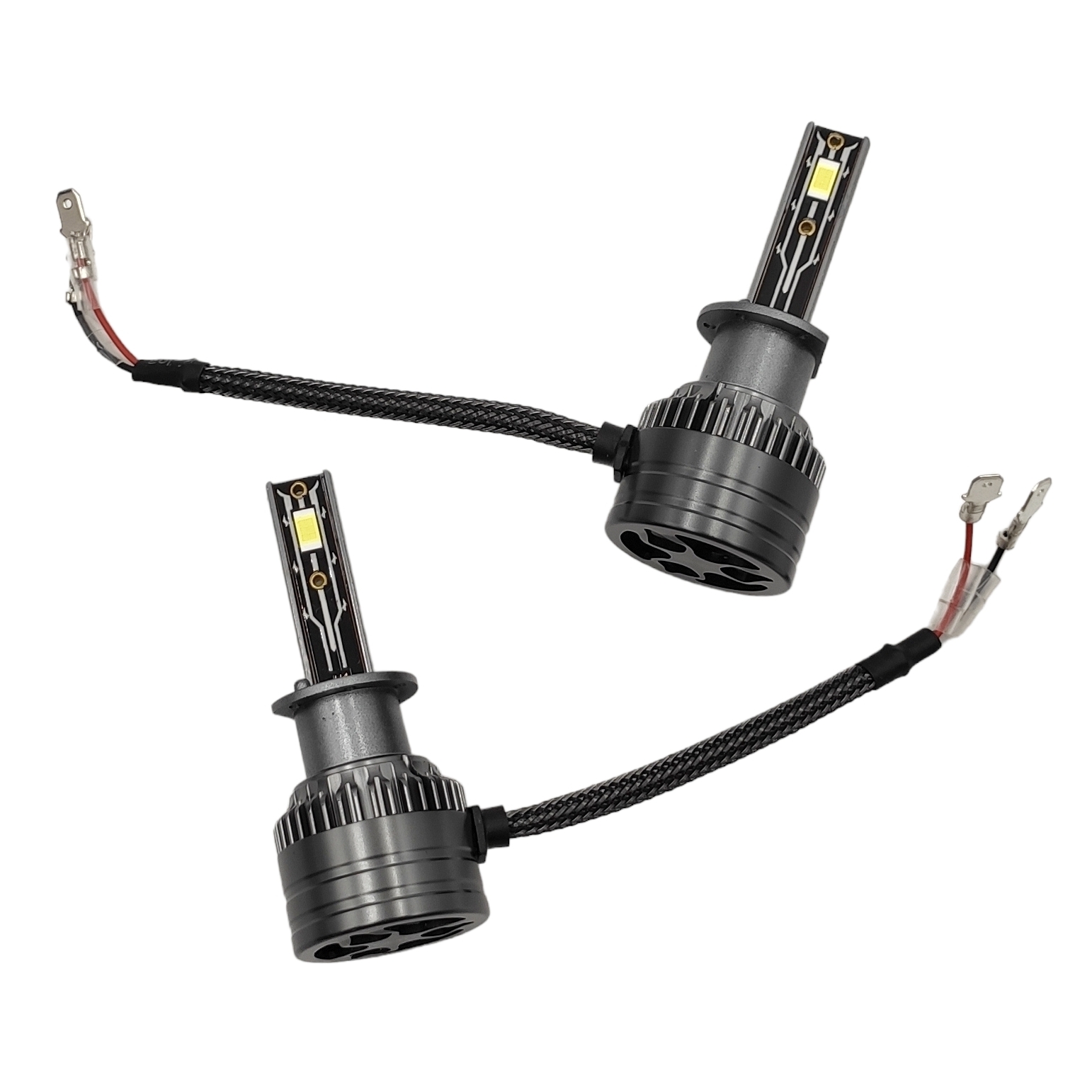 LED A5 autožárovka H1 6000K 15000lm 2x75W, sada 2ks