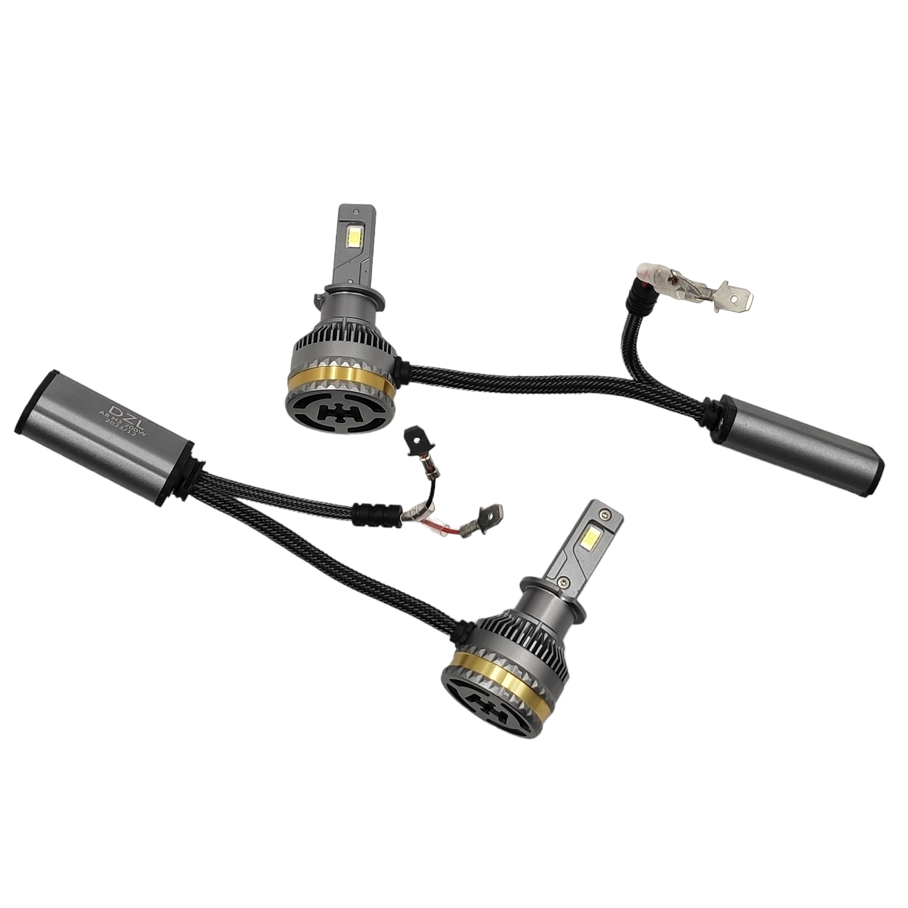 LED autožárovka H3 6000K 25000lm 2x100W CANBUS, sada 2ks