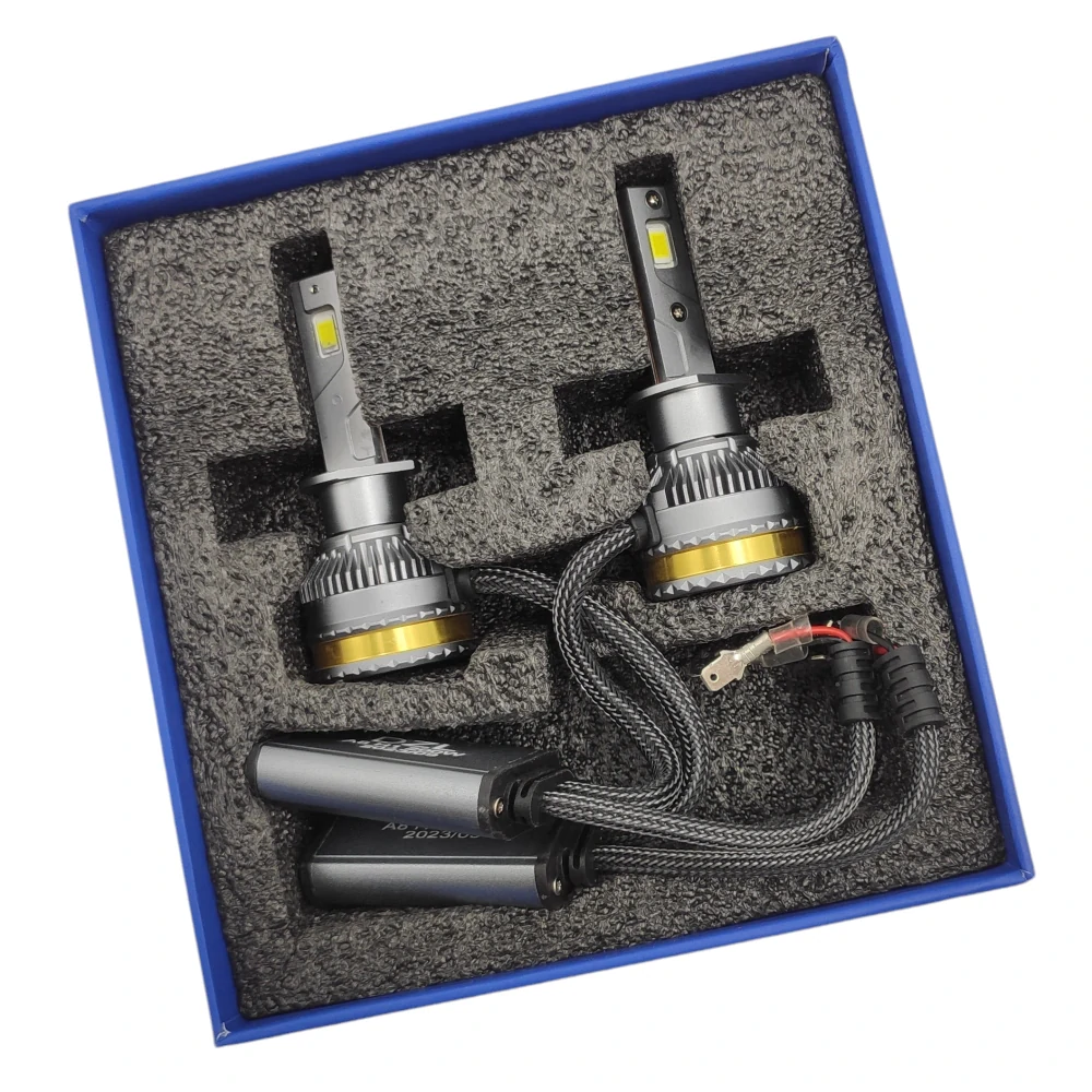 LED autožárovka H1 6000K 25000lm 2x100W CANBUS, sada 2ks