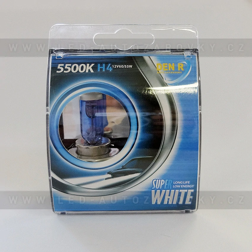 Autožárovky H1 Super white, 100W, sada 2ks