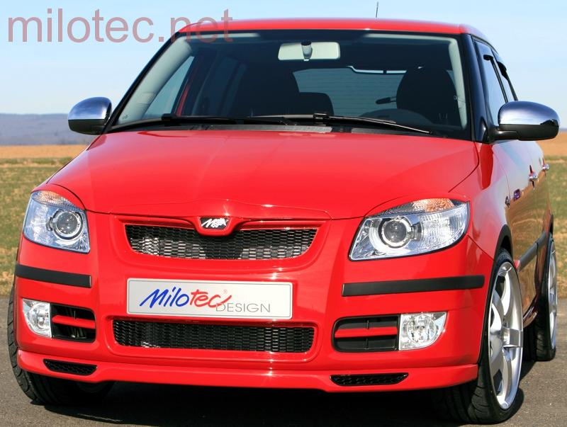 Kryty světlometů (mračítka), ABS černý - Škoda Roomster/Scout
