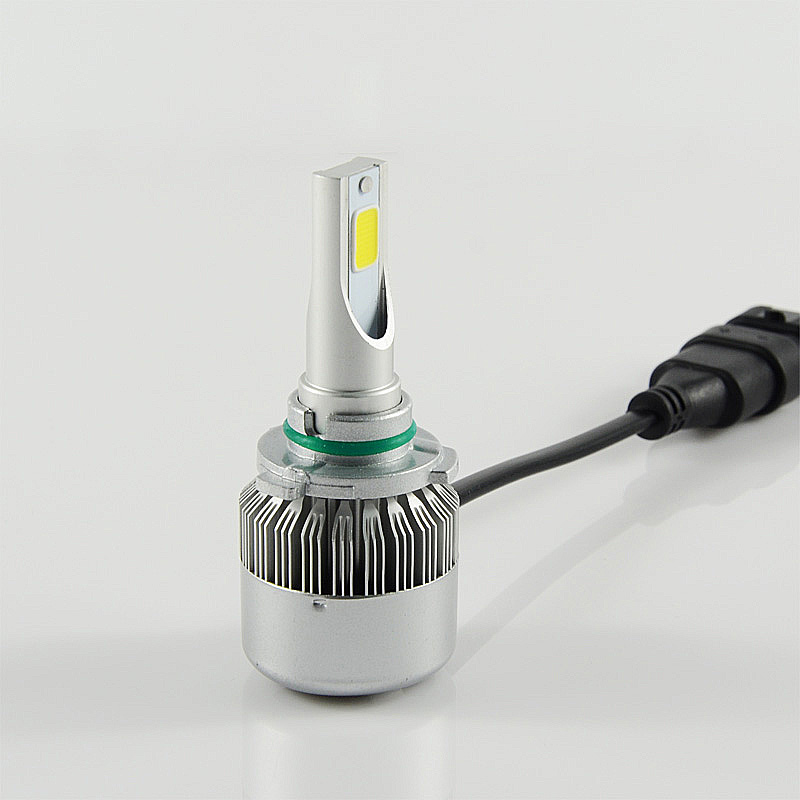 LED C6 autožárovka HB3 9005 COB 36W 4000lm 12V 6000K - sada 2ks