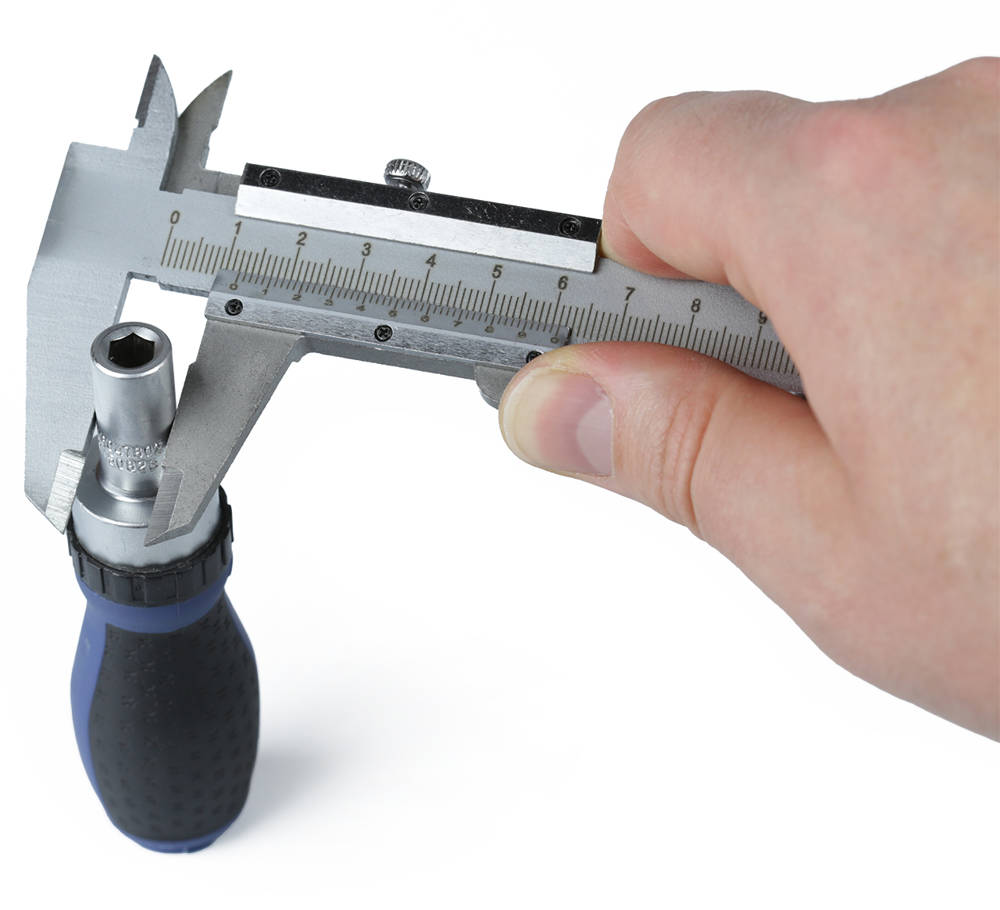 Analogové posuvné měřítko - šupléra s hloubkoměrem 0-150mm, +/- 0,02 mm, s pouzdrem