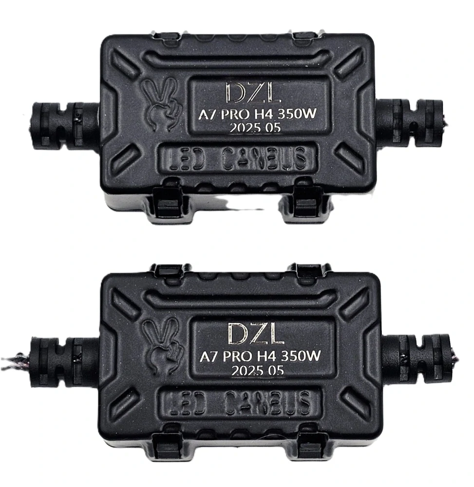 LED autožárovky H4 2x350W A7 PRO COB CANBUS 35000lm 6000K, TACPRO, sada 2ks