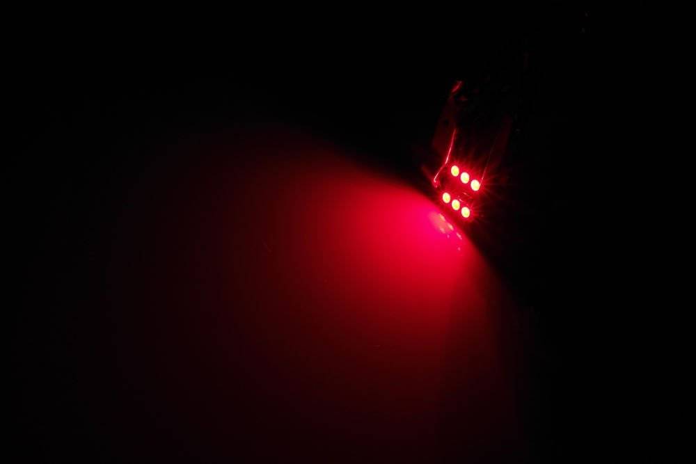 Sufitka LED RGB 42mm 6 SMD s dálkovým ovladačem, 2ks