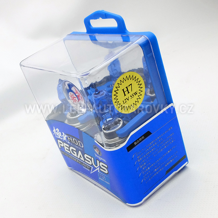 VÝPRODEJ - HOD žárovky H7 5500K, 12V 55W,  2ks 