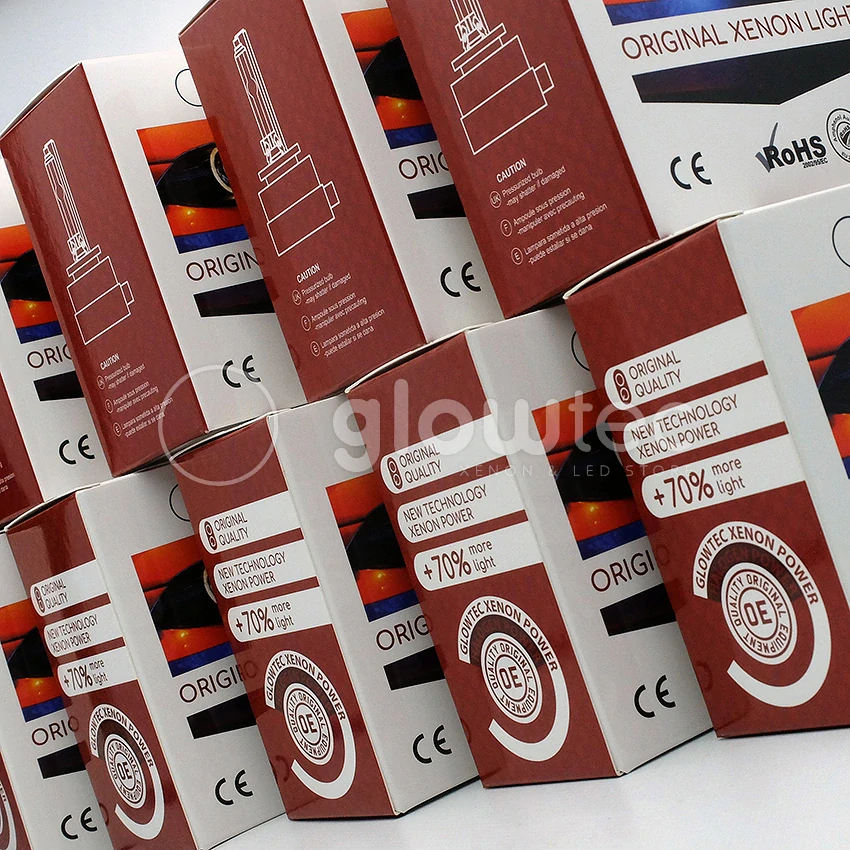 Xenonová výbojka Glowtec D1S 4300K k originálním světlometům, 1ks