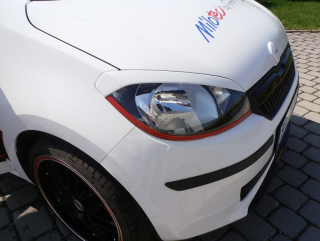 Kryty světlometů (mračítka), ABS černá metalíza - Škoda Citigo