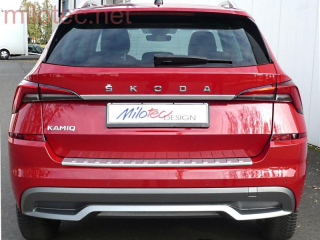 Lišta nad zadní SPZ, Alu Brush - Škoda Kamiq od r.v. 2019 