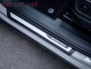 Krycí lišty originálních prahů - Škoda Kodiaq