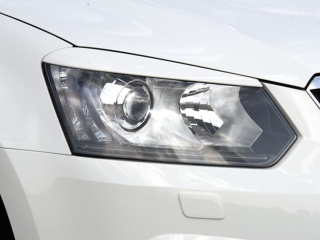 Kryty světlometů (mračítka), ABS černá metalíza - Škoda Yeti Facelift