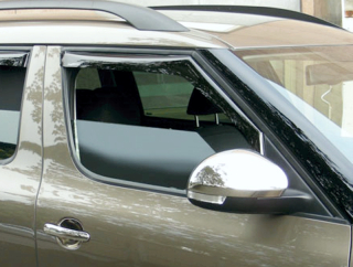Větrné clony (ofuky), přední - Škoda Yeti