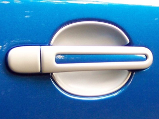 Kryty pod kliky malé, stříbrné matné - Škoda Yeti