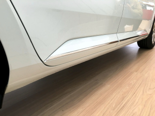 Boční lišty, nerez - Škoda Superb III.