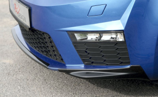 Díly předního nárazníku, černý lesklý "klavírlak" - Škoda Octavia III. RS