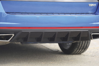 Difuzor zadního nárazníku, černý lesklý "klavírlak" - Škoda Octavia III. RS
